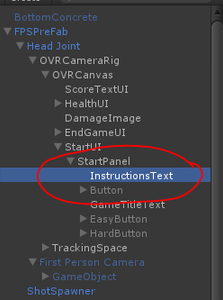 Creating VR UI