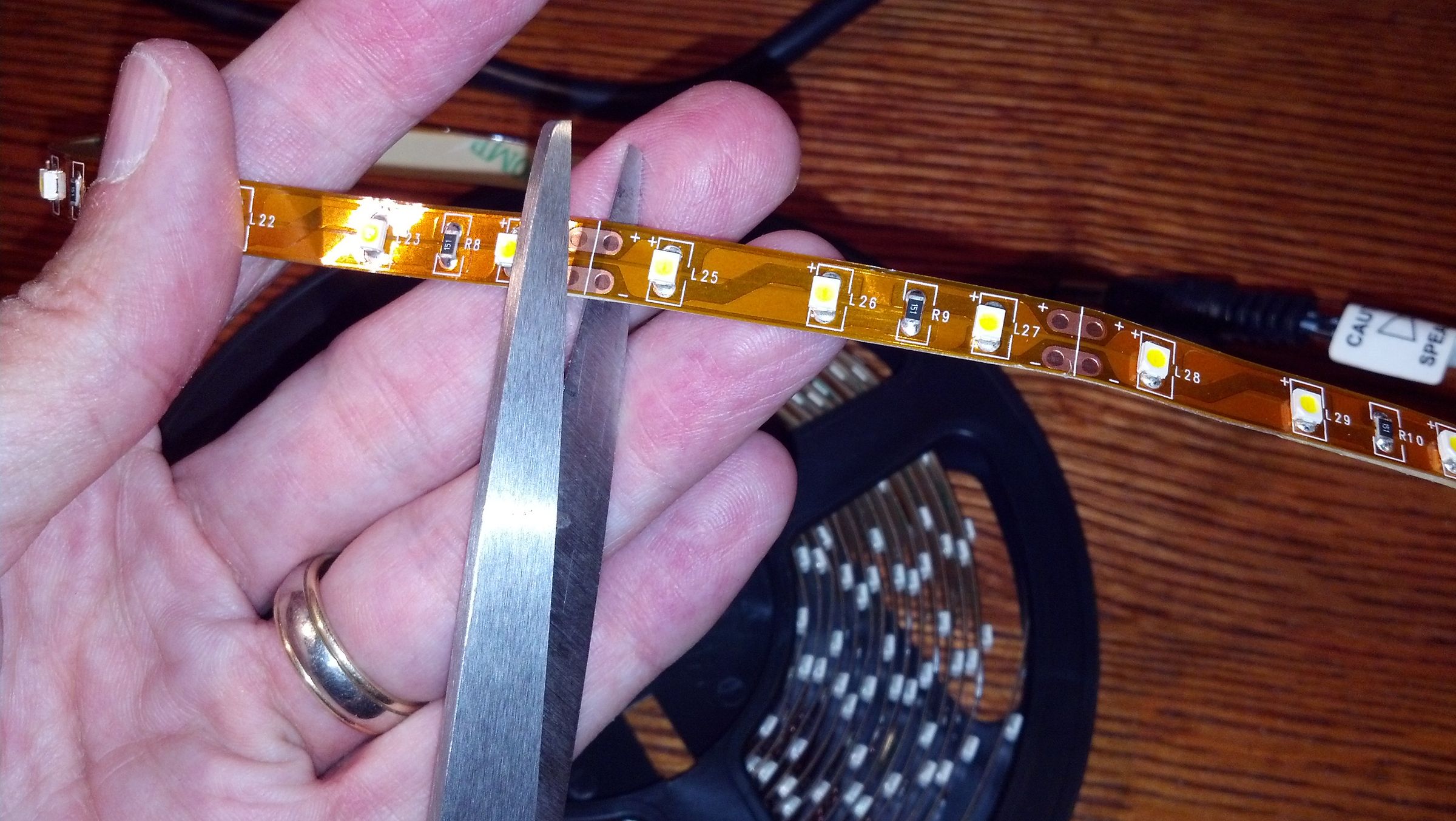 LED Ribbon Lighting for a Curio 8 Steps Instructables