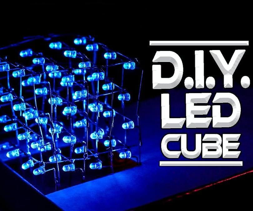 4x4 Led Cube Using Arduino
