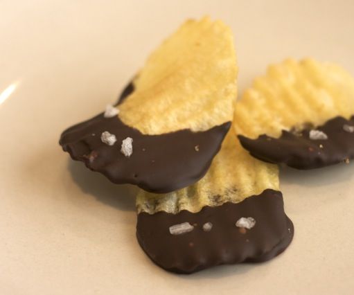 Chocolate-covered Potato Chips