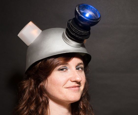DIY Light Up Dalek Helmet