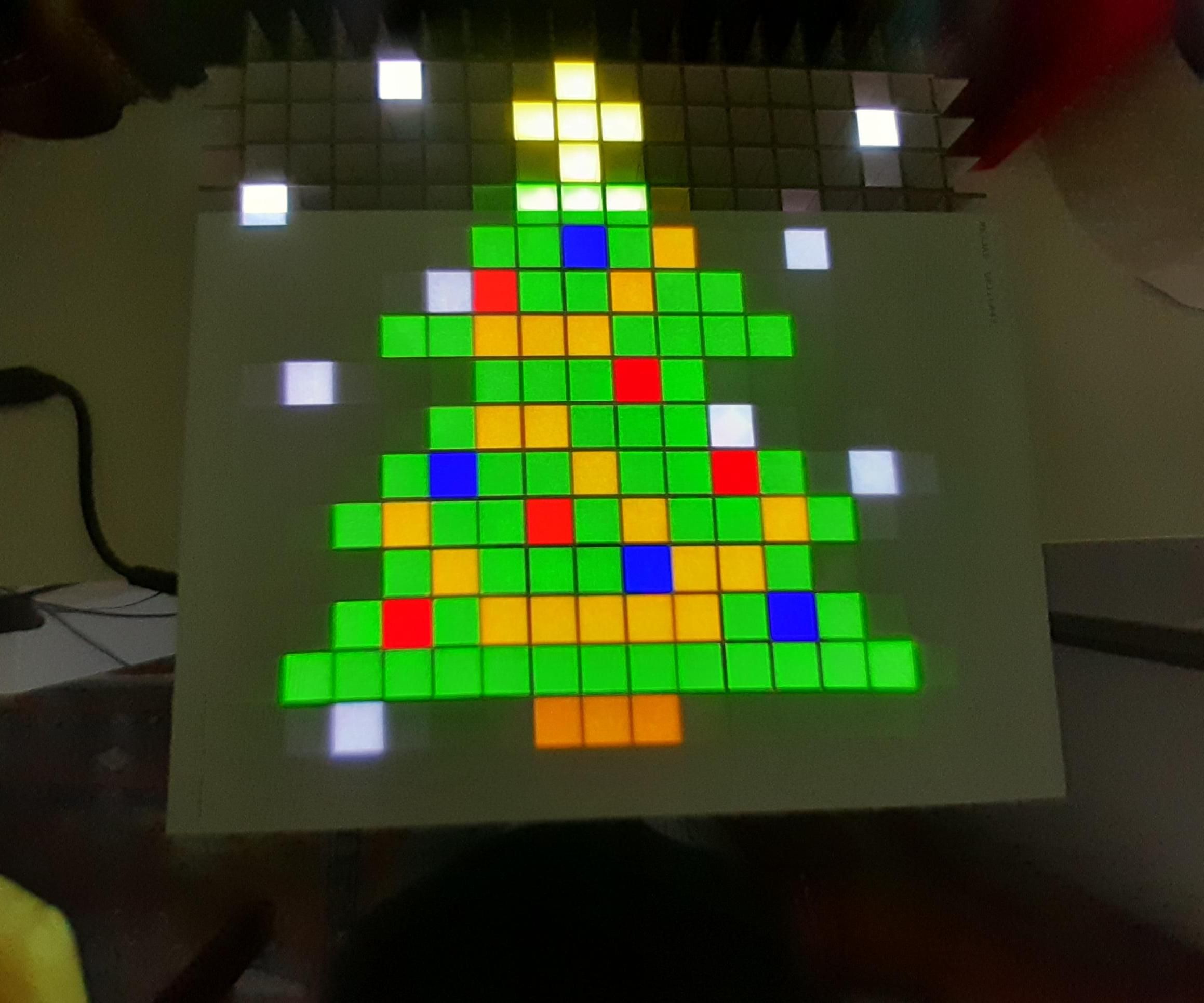 Multieffect Arduino LED Matrix Controlada Por Bluetooth