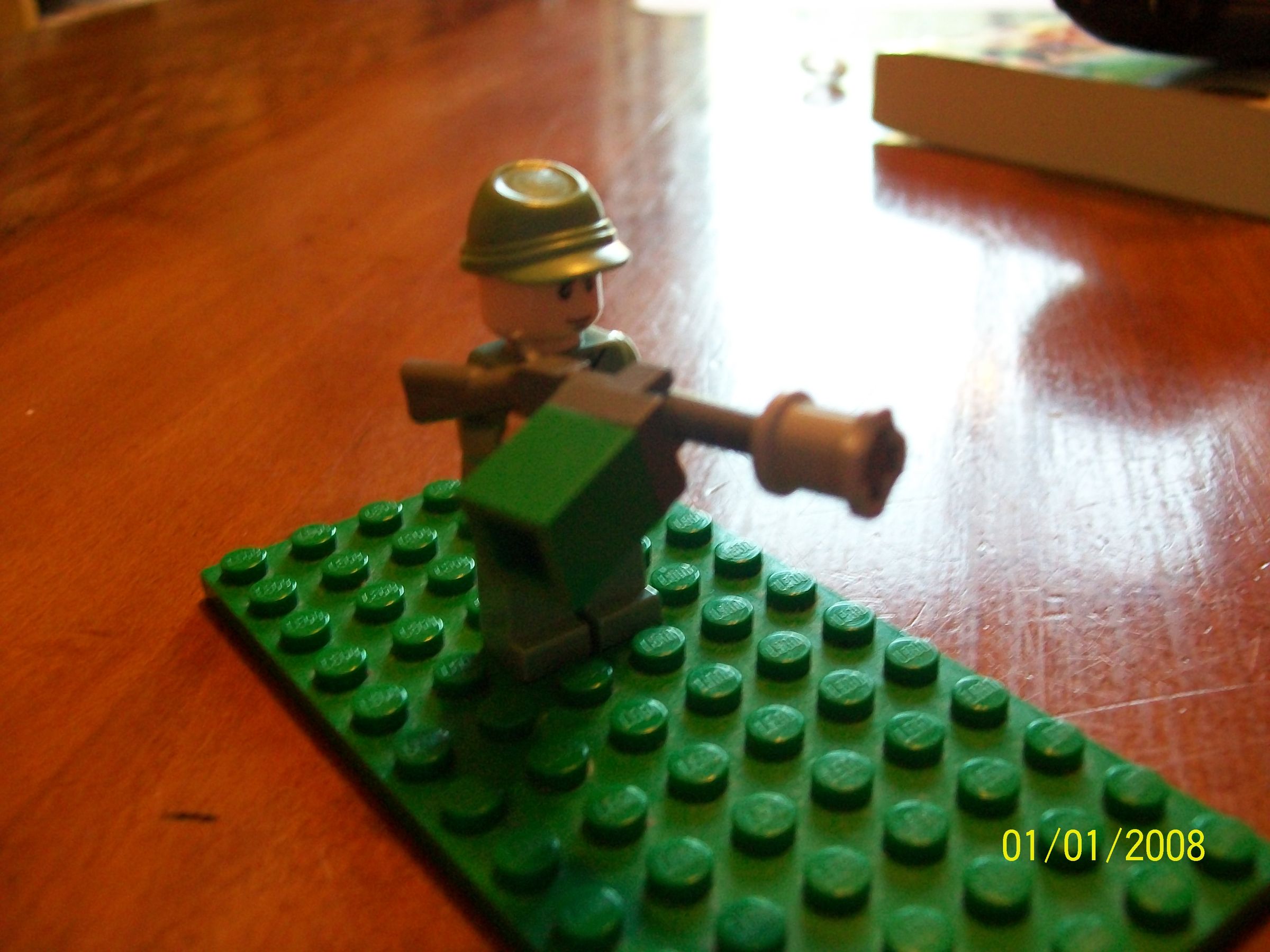Lego machine gun