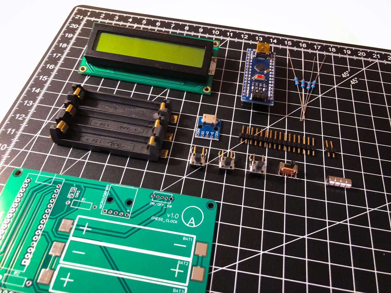 Arduino Nano Chess Clock : 5 Steps (with Pictures) - Instructables