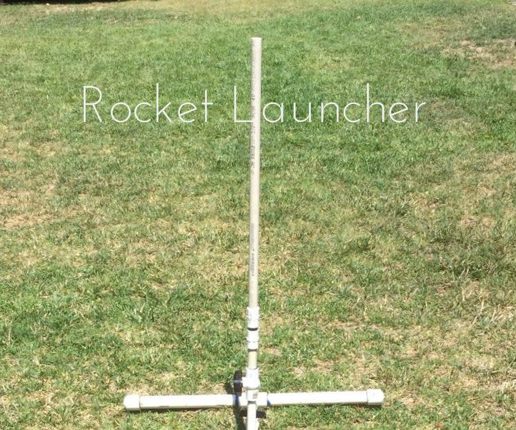 Compressed Air Rocket Launcher!