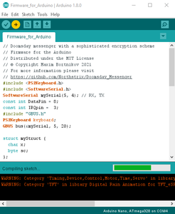 Flash the Arduino