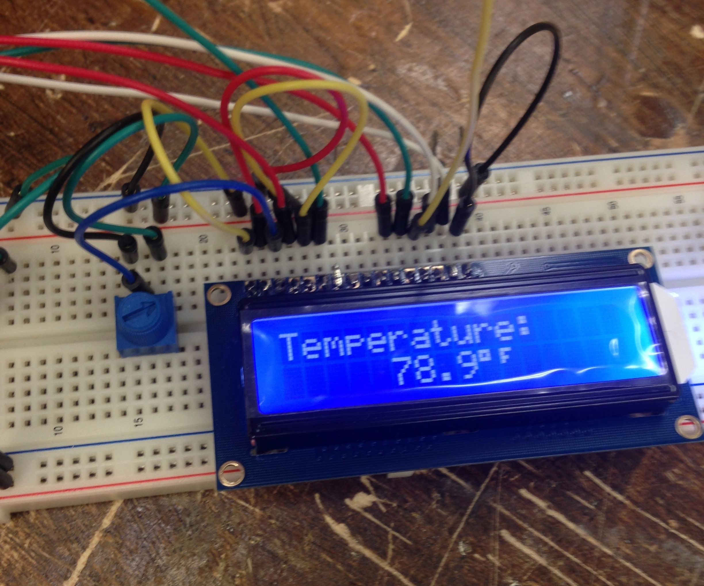 Digital Thermometer With Arduino