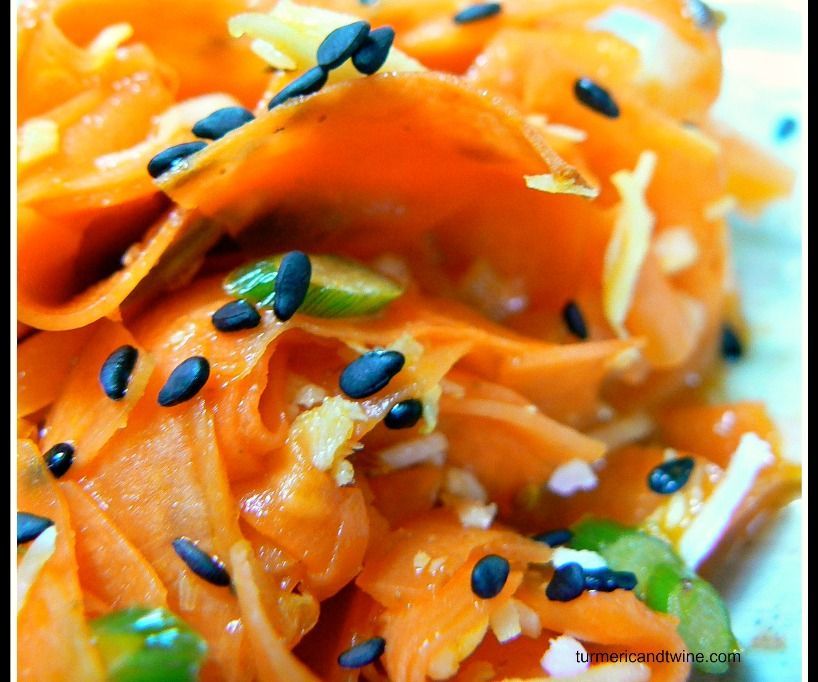 Coconut Lemongrass Carrot Chutney 