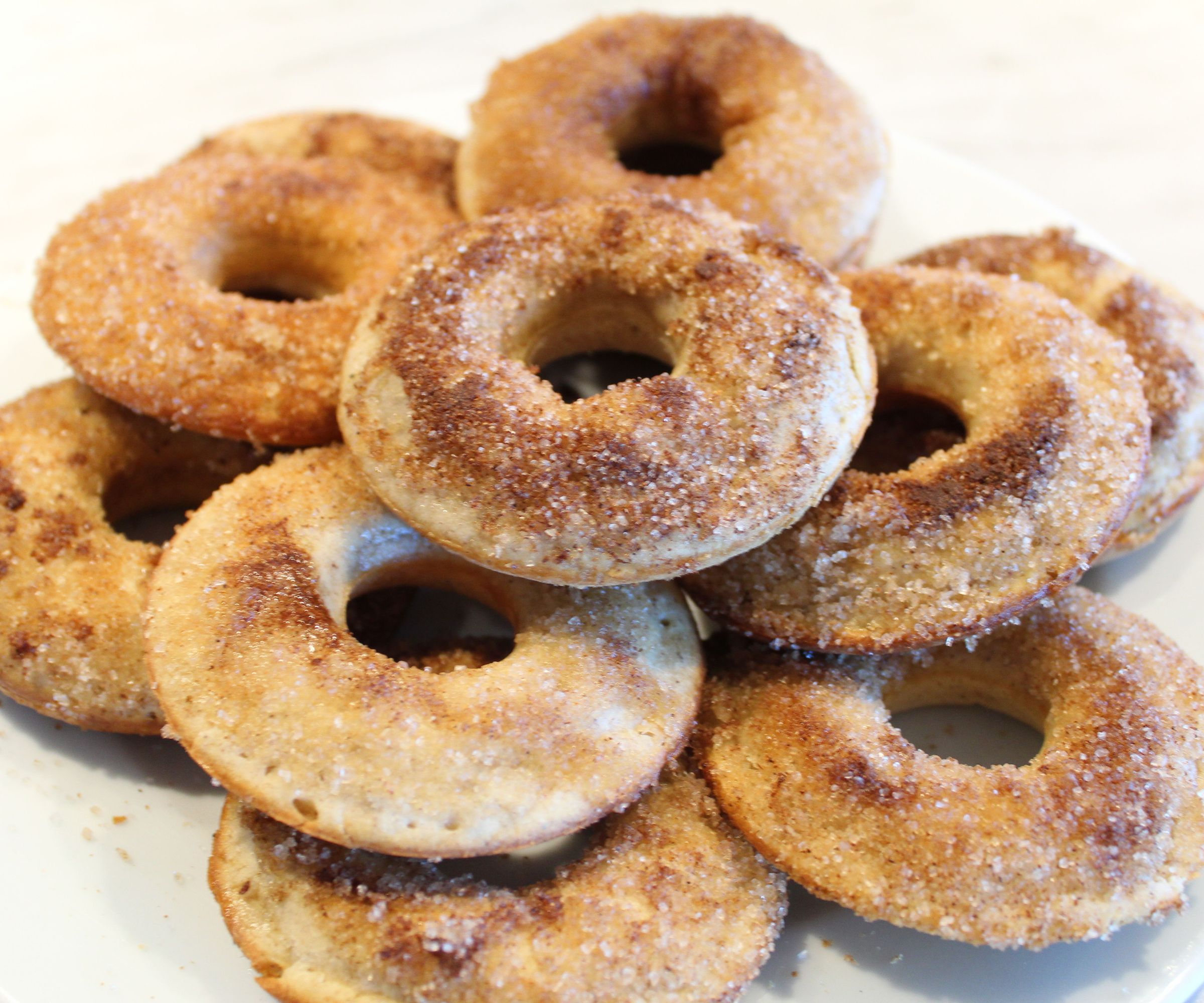 Cinnamon Baked  Doughnuts
