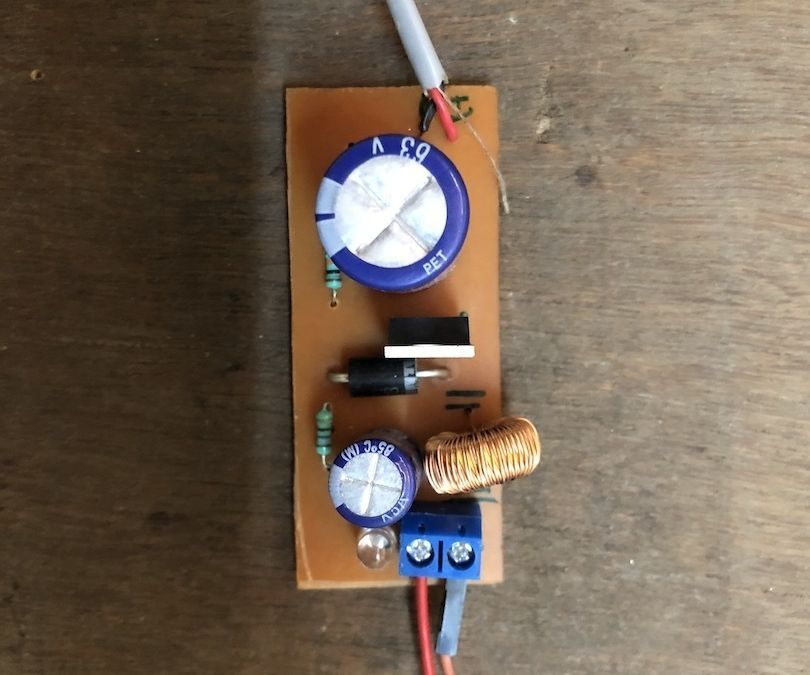 DC – DC Voltage Step Down Switch Mode Buck Voltage Converter (LM2576/LM2596)