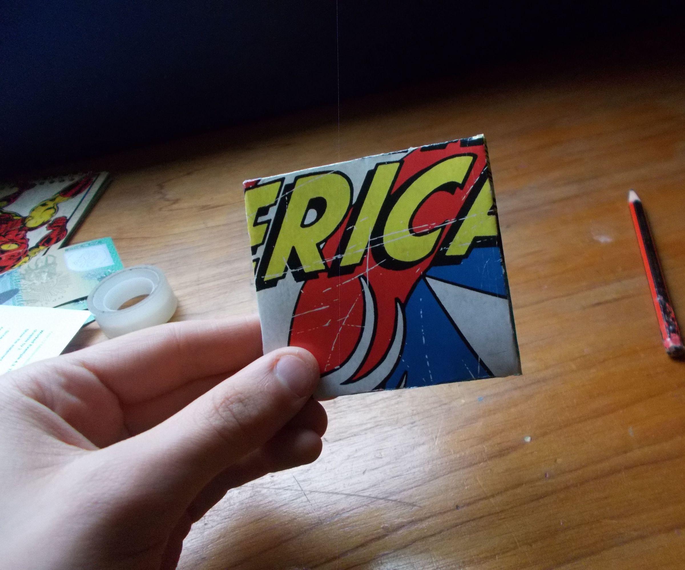 Marvel-ous Comic Book Wallet (Paper Wallet)