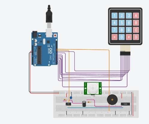 Monostable Mode Alarm System Project by Pranav 