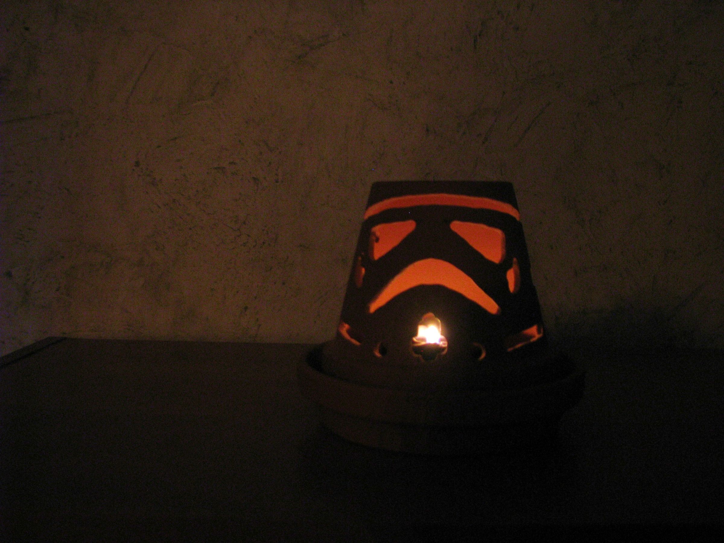 Terra Cotta Patio Light