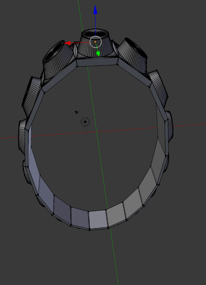 Spin and Duplicate Into a Cylinder 