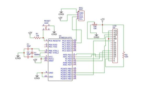 CLOCK USING ATMEGA 8 : 7 Steps (with Pictures) - Instructables