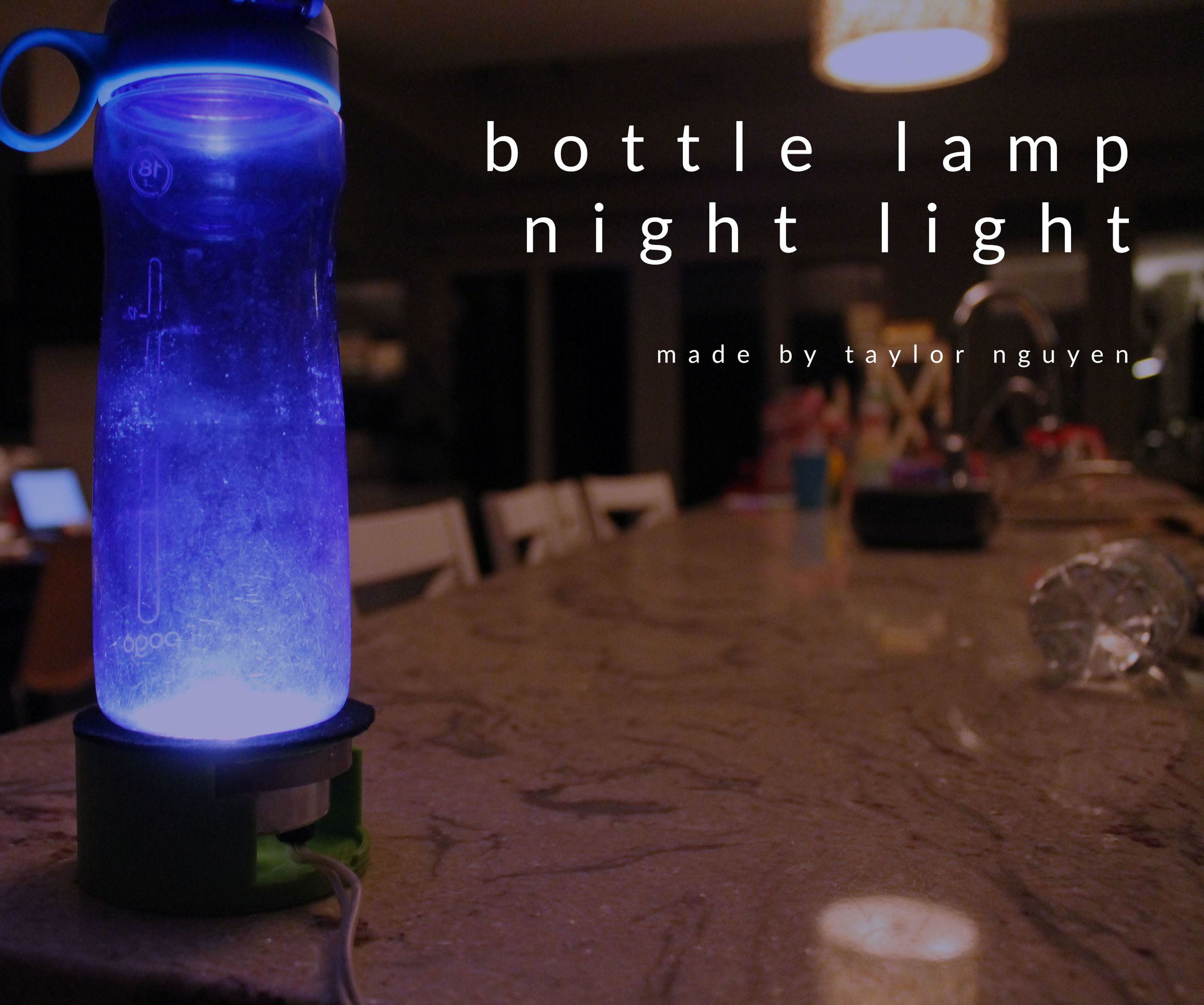 Bottle Lamp Night Light
