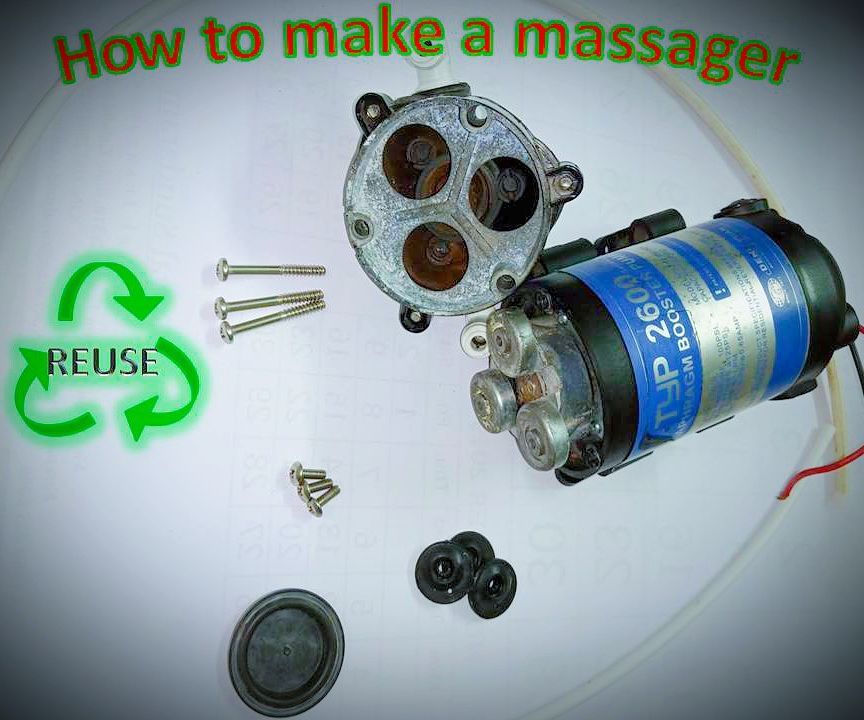 How to Make a Massager at Home