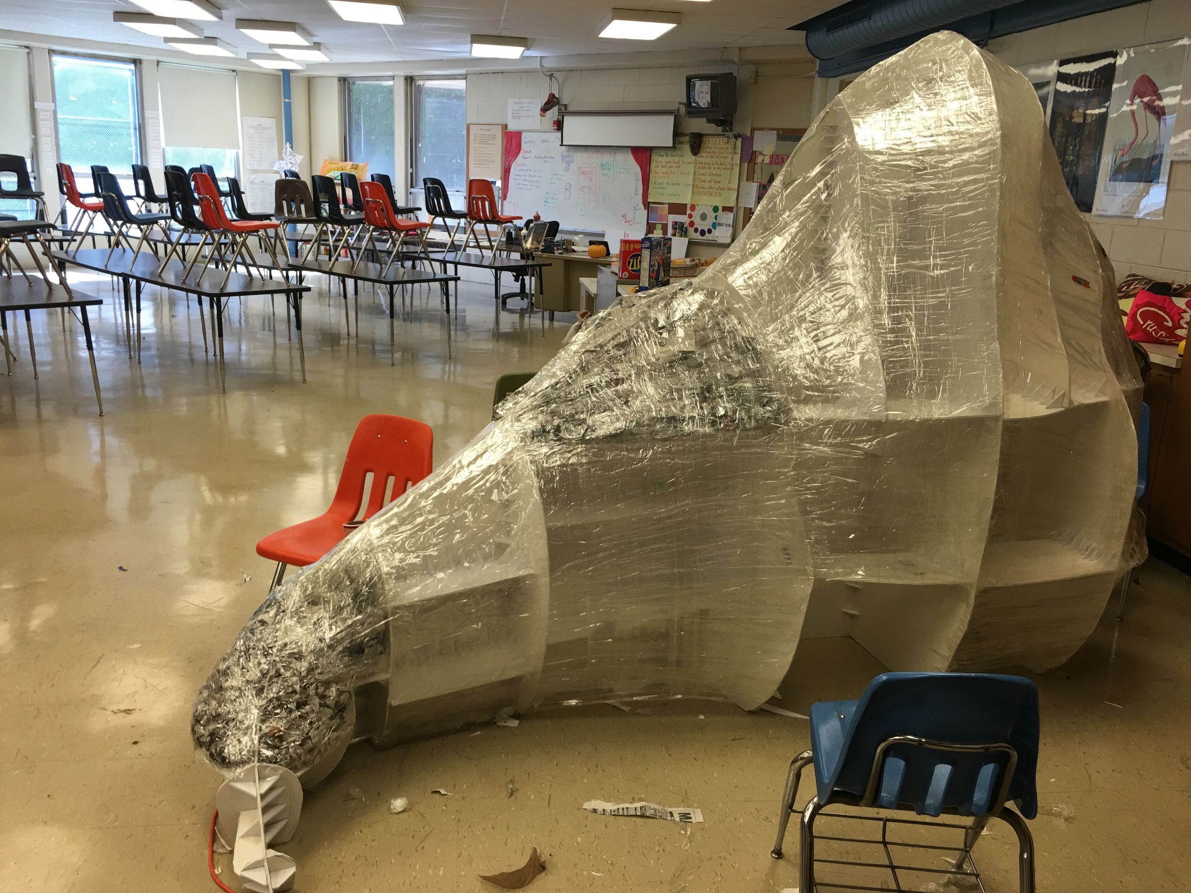 How to Build Additive Sculptures With Foam Core and Packing Tape 6 Steps (with Pictures