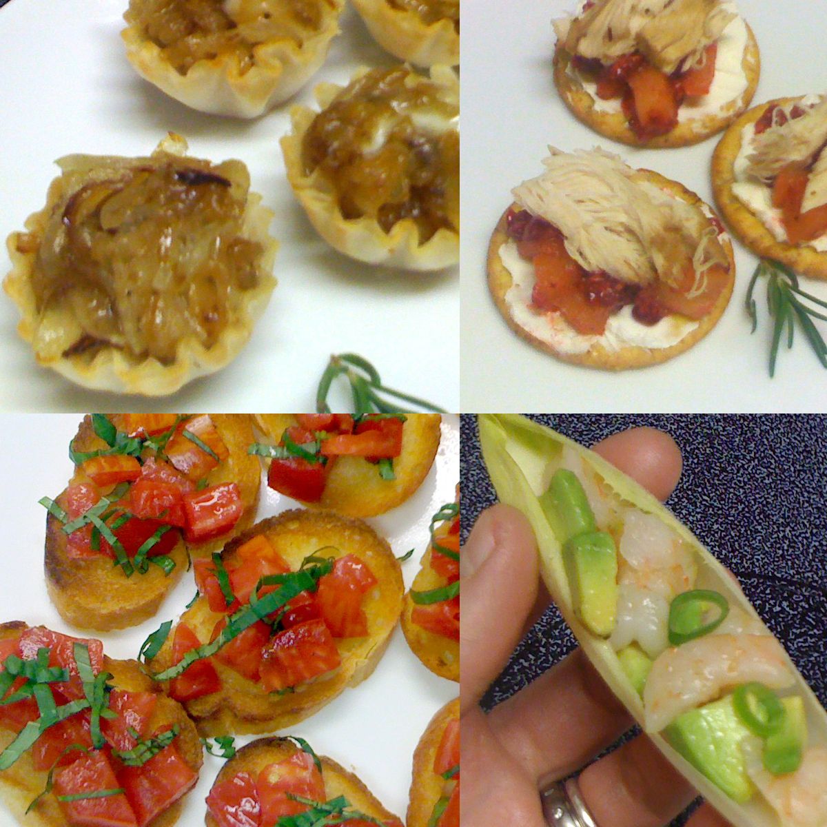 Simple and Elegant Wedding Appetizers