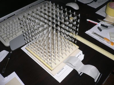 How to Build a 8x8x8 Led Cube (English Version) : 7 Steps (with ...