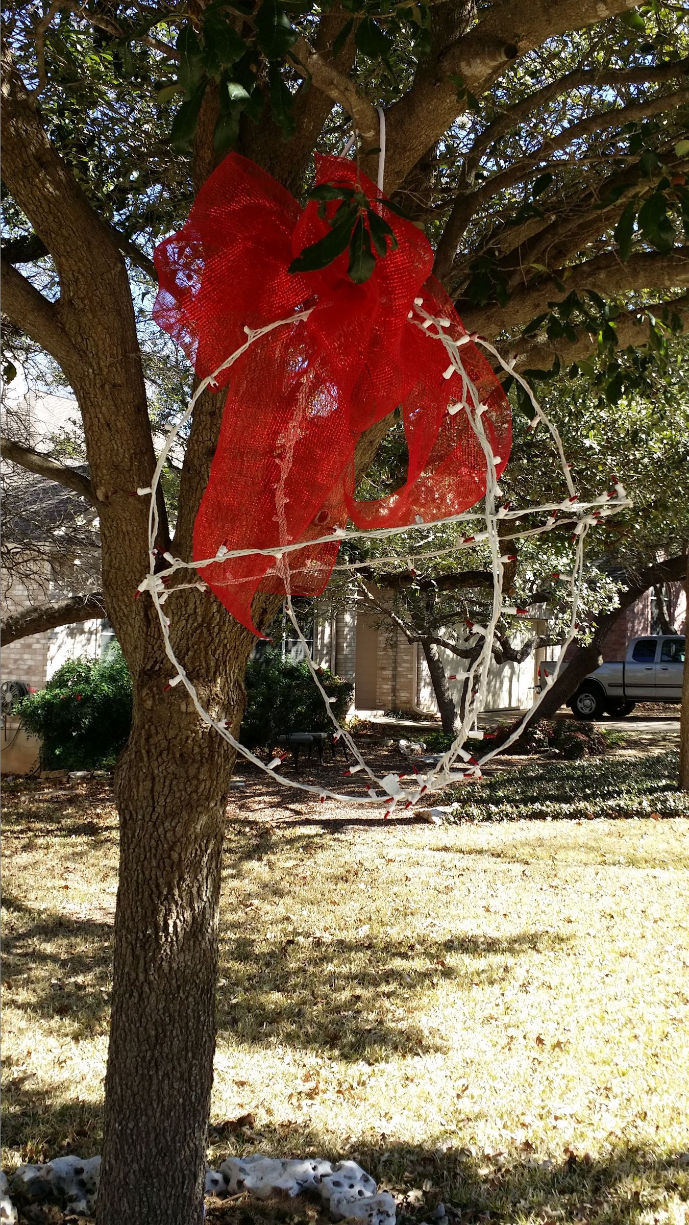 Giant Outdoor Christmas Tree Ornament