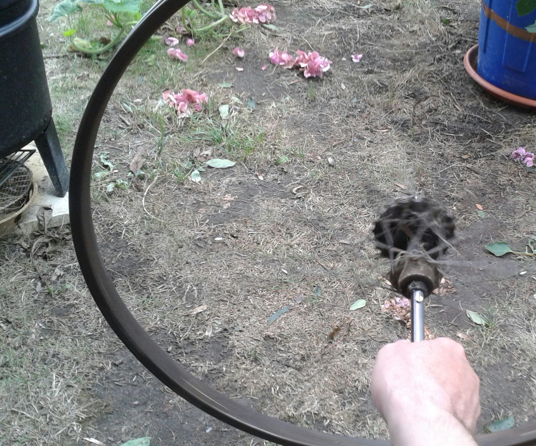 Axle Extension for Water or Wind Turbines