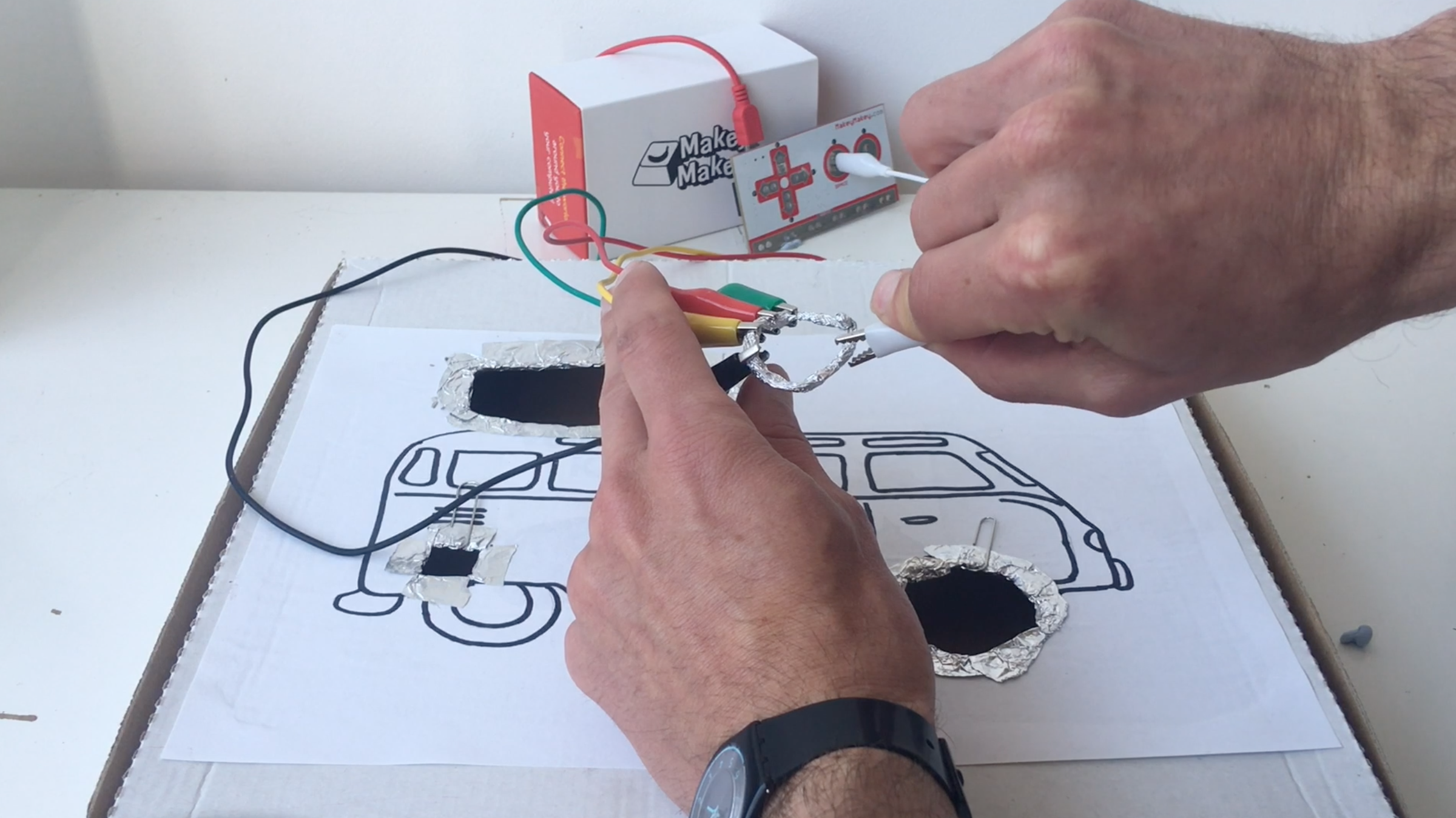 Makey Makey Operation Game Instructions for Scratch 10 Steps (with