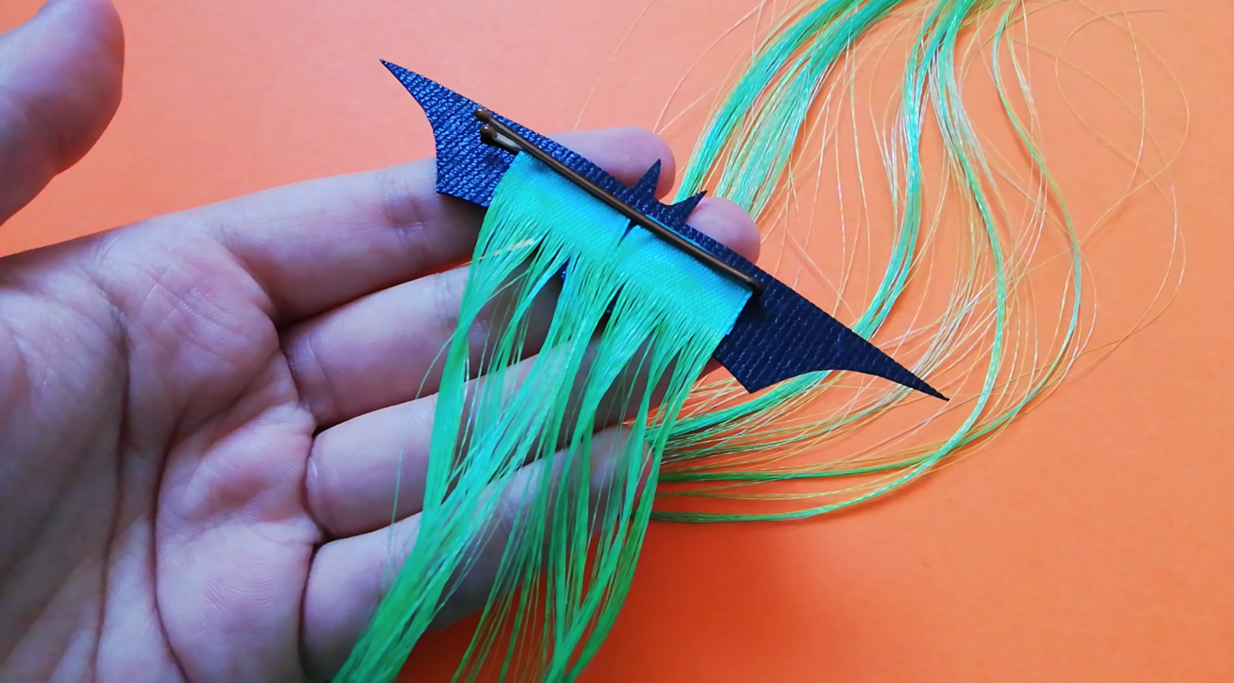 DIY Fake Hair Using Ribbons 6 Steps (with Pictures) Instructables