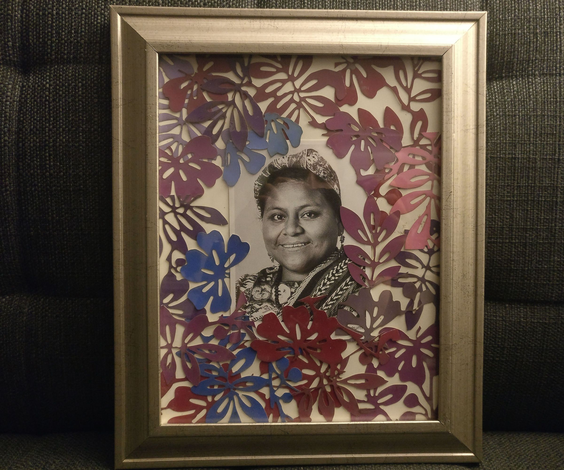 Paint Sample Up-cycling: Creative Frames