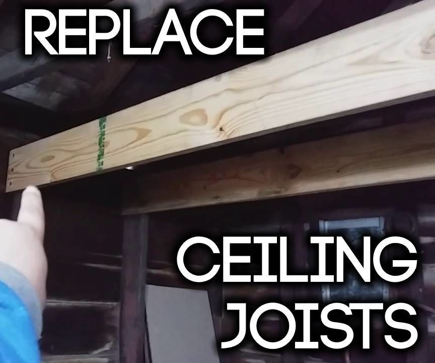 How to Replace Ceiling Joists