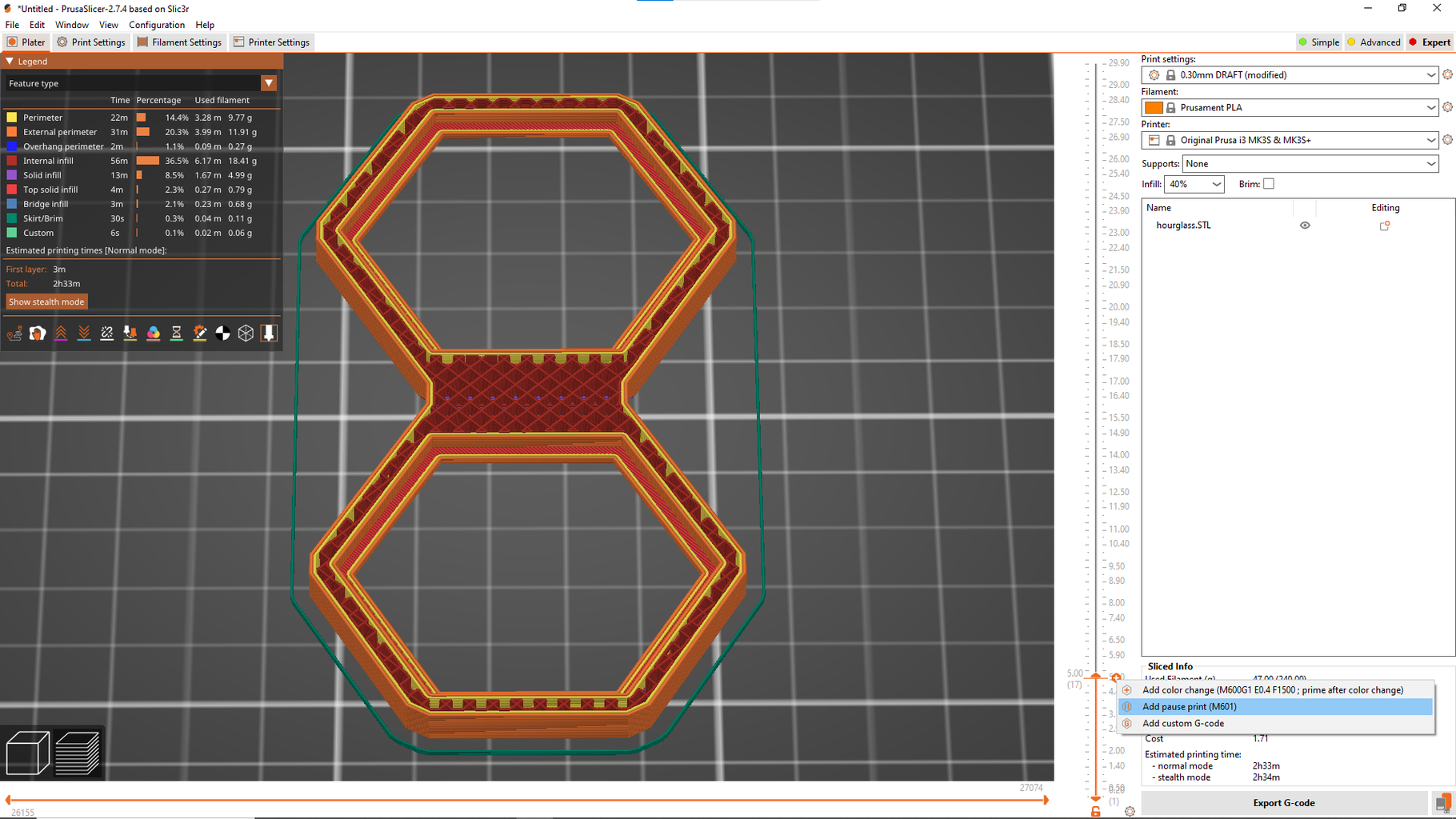 3D Printed Hourglass : 8 Steps (with Pictures) - Instructables