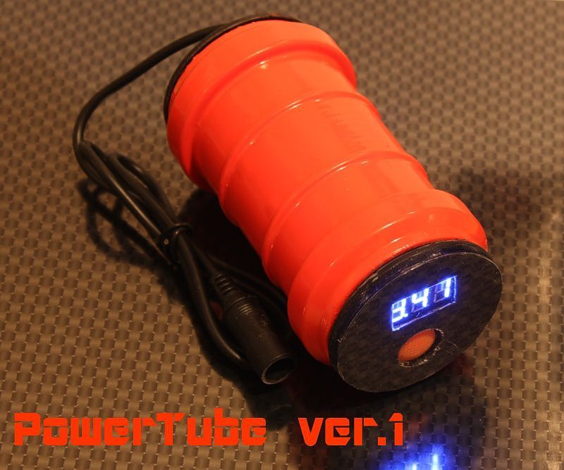 PowerTube Vr. 1 for Bicycle Headlight