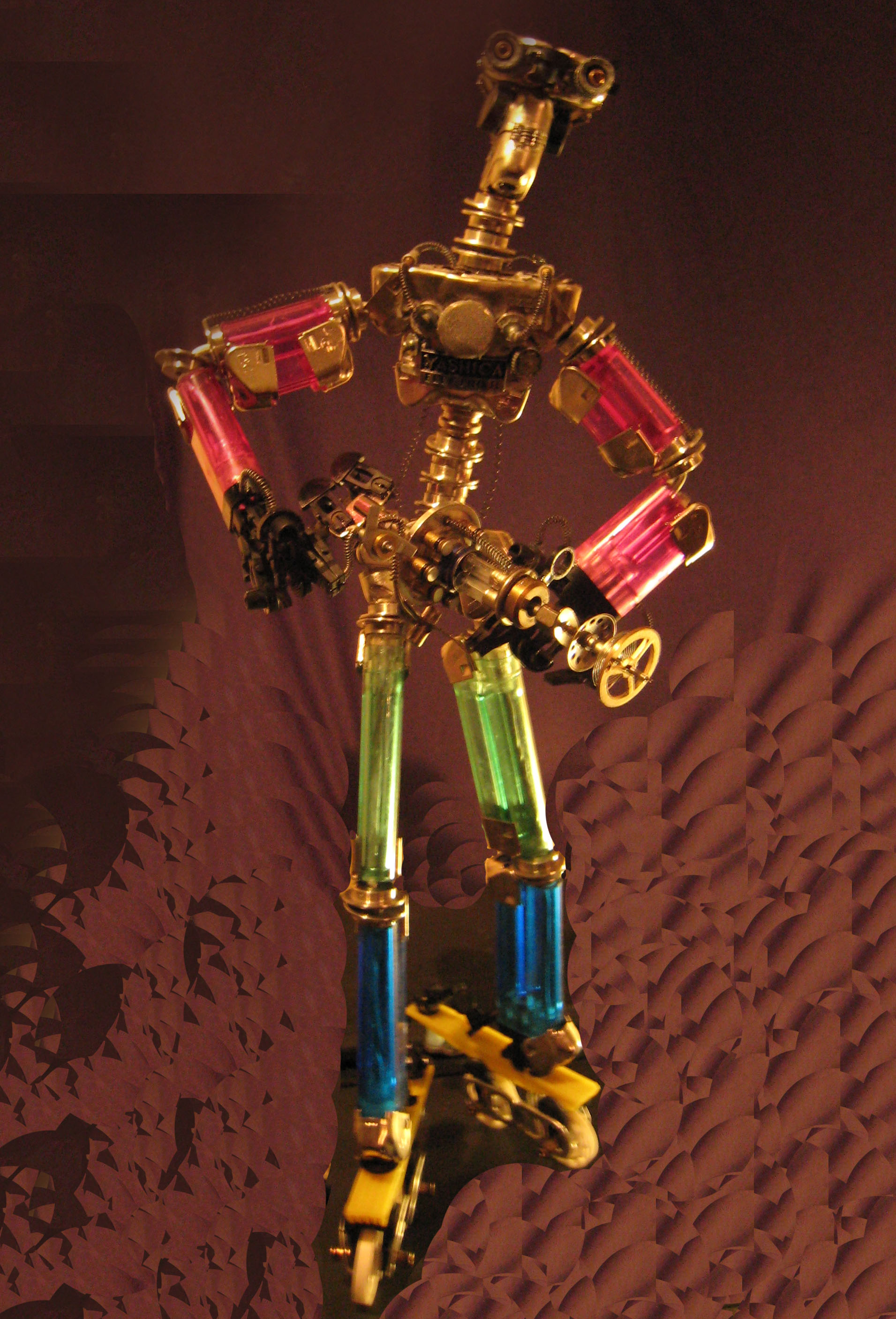 The Tokai Yashika skate robot.