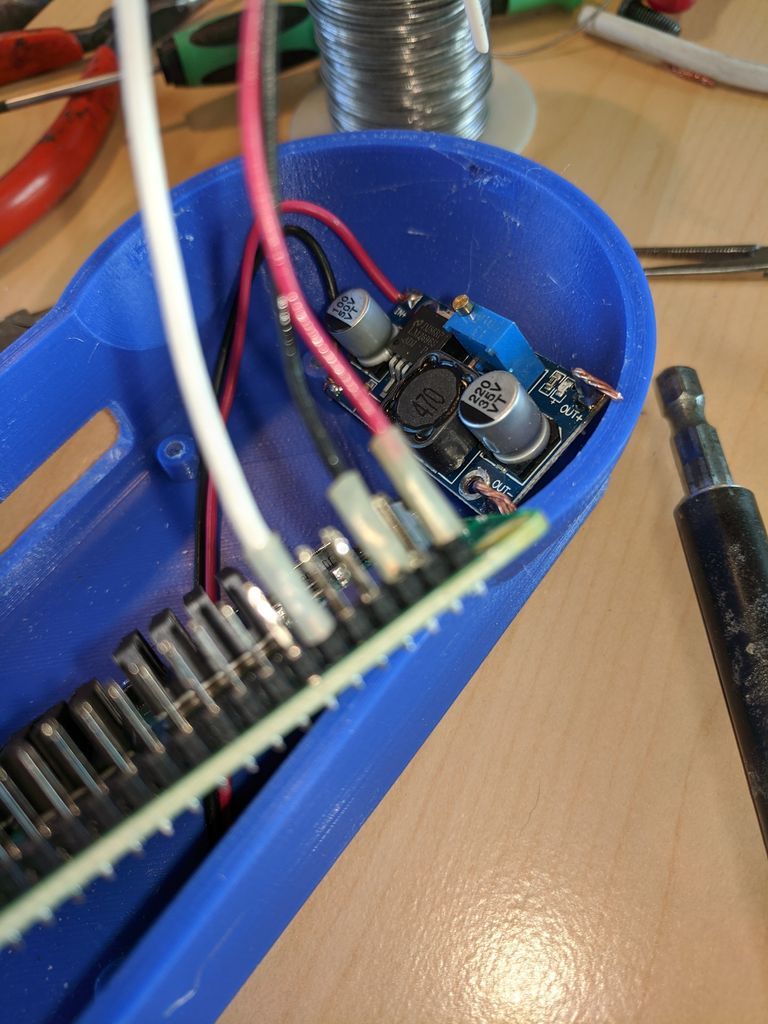 Final Wiring and Epoxy