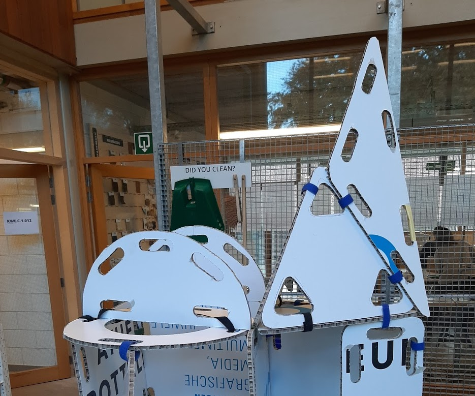 Modular Cardboard Creativity Boards