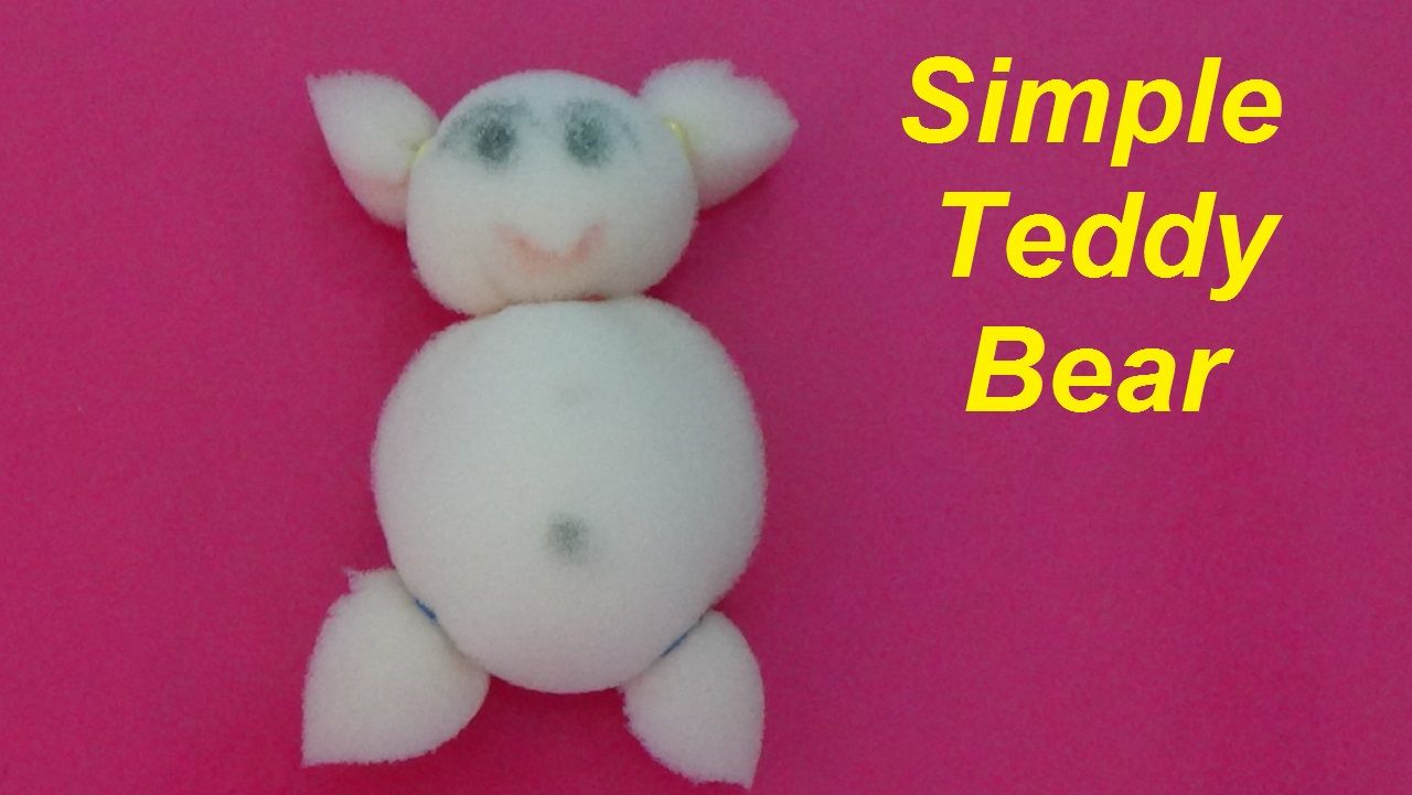 make a teddy bear at home