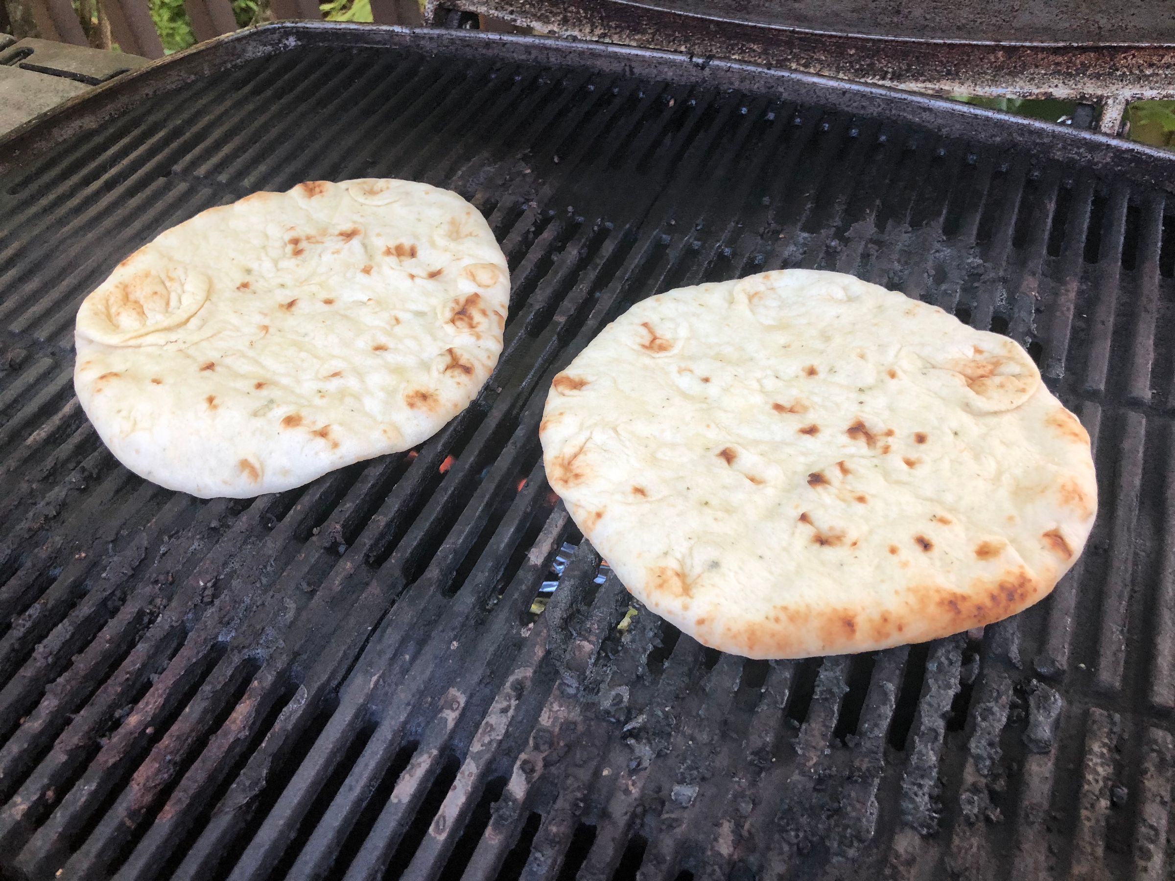Steak, Cheese and Baby Spinach Naan 4 Steps (with Pictures