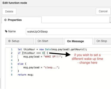 When Should I Wake Up?