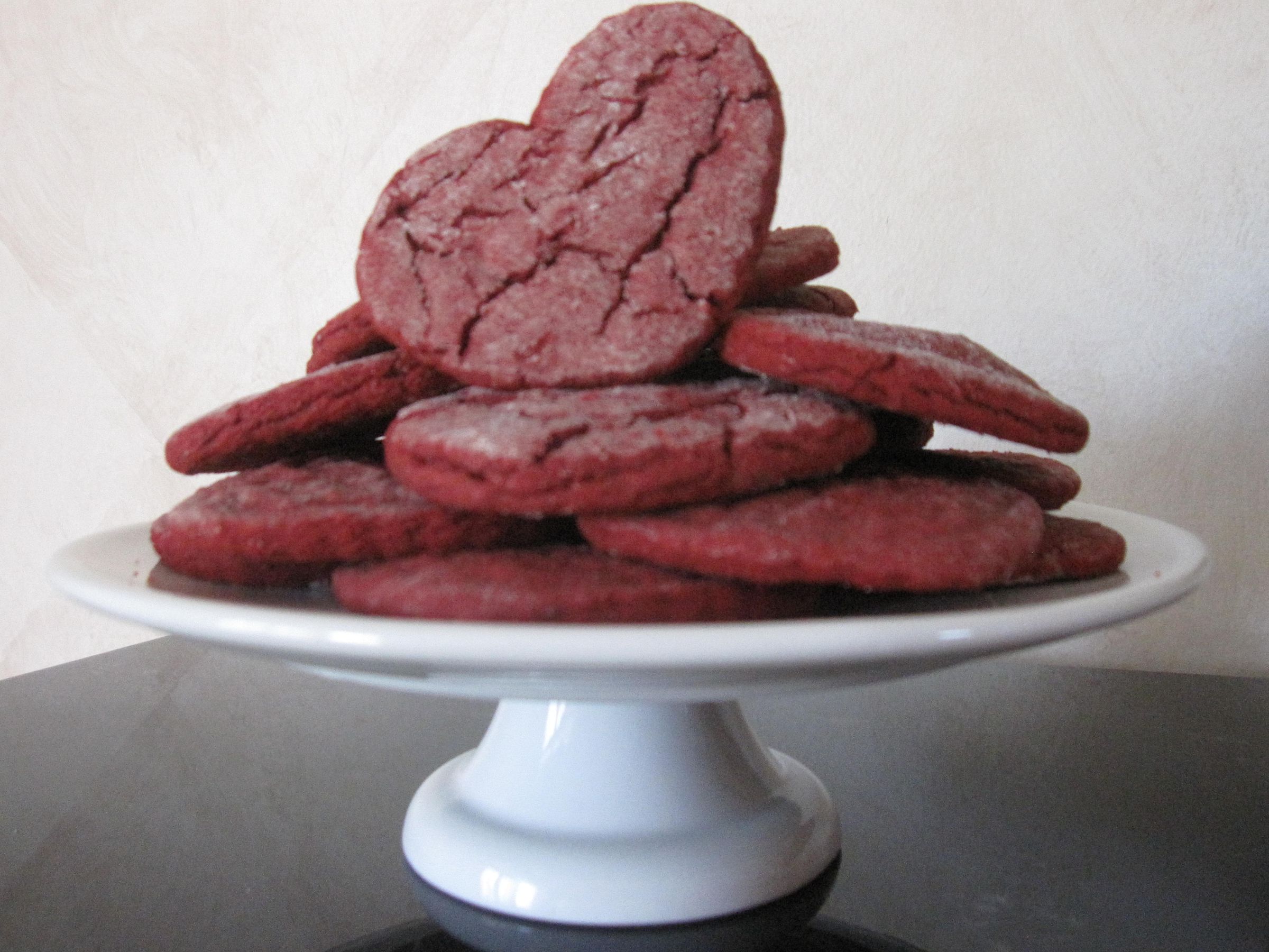 RED HOT Valentine Cookies