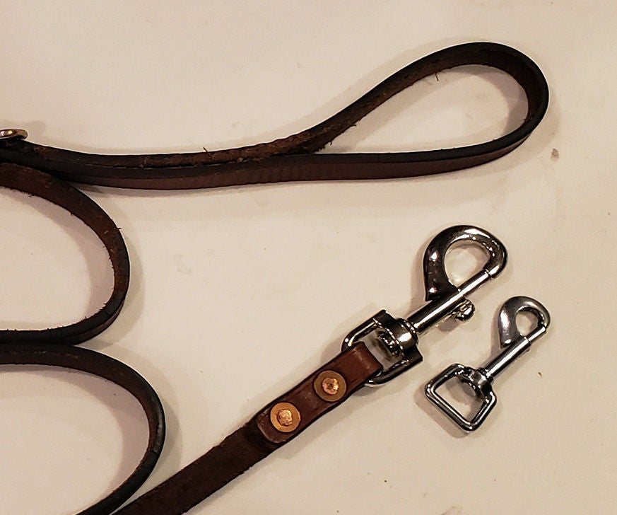 How to Replace the Clasp on a Leather Dog Leash 4 Steps Instructables