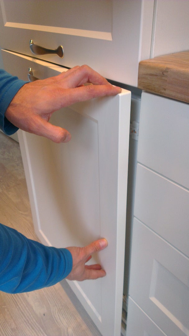 Marking the Wooden Panel