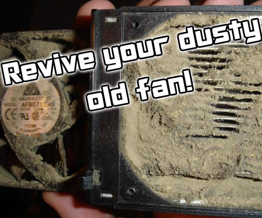 Add A Temperature Switch To Your Dusty Old Fan!