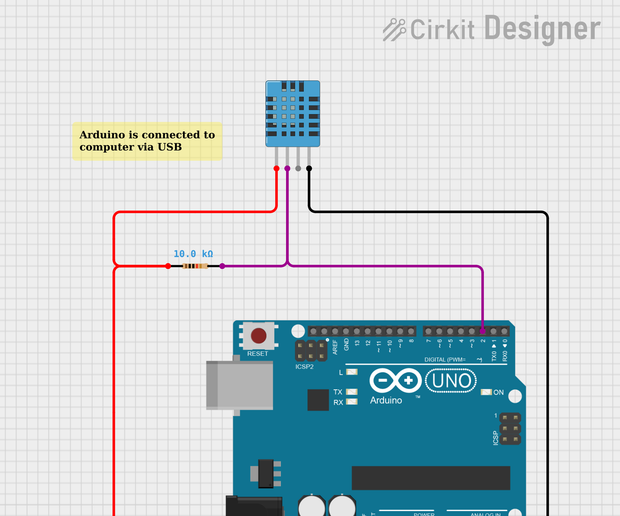Humidity Sensor Arduino Diagram