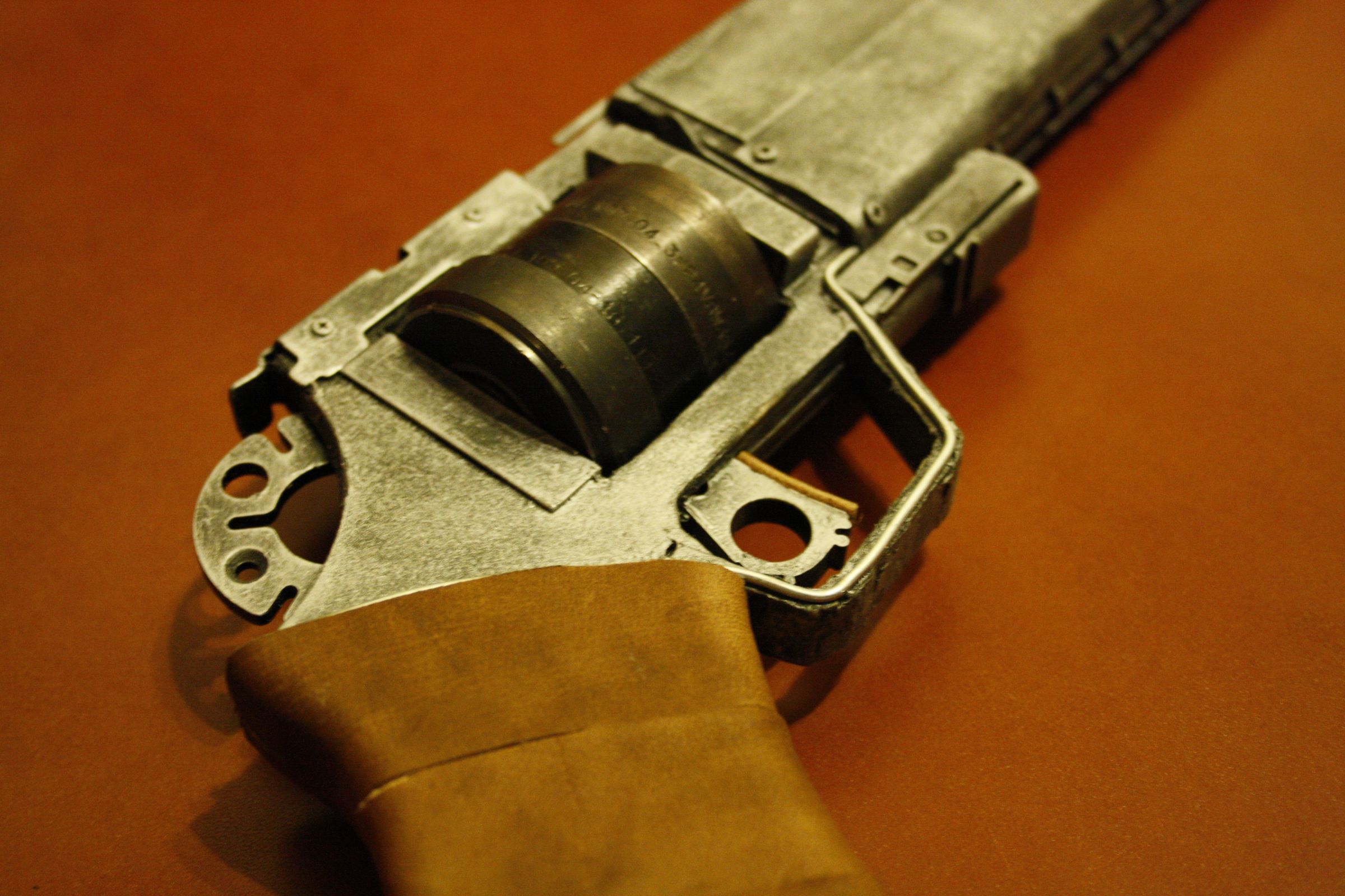 Quasi-Dimensional Air Displacing Revolver