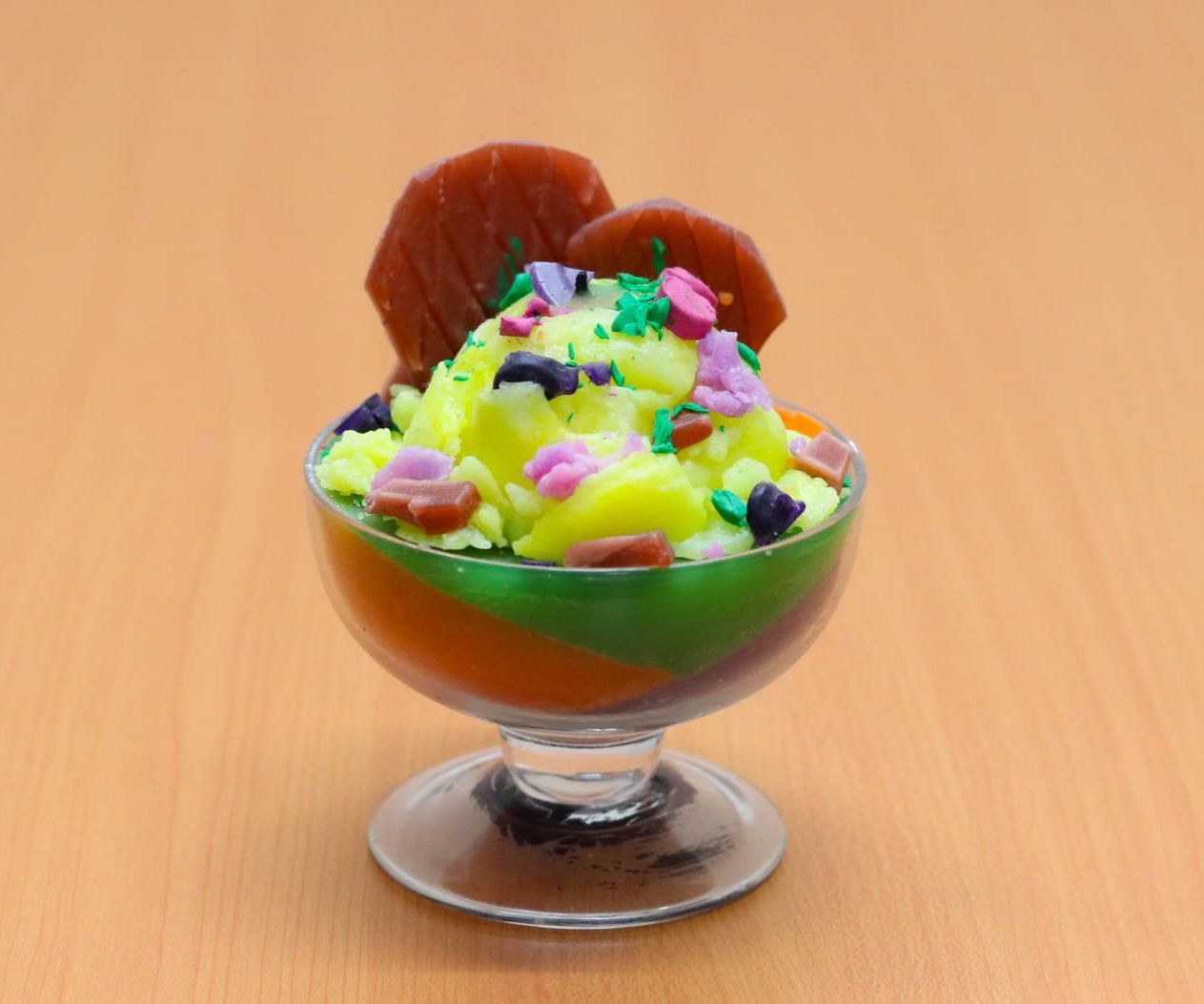 DIY Ice Cream Candle