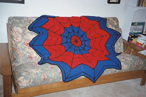 Spiderman Afghan