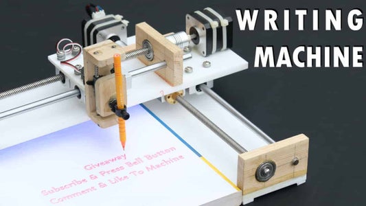 homework writing machine parts DIY CNC Writing Machine Using GRBL