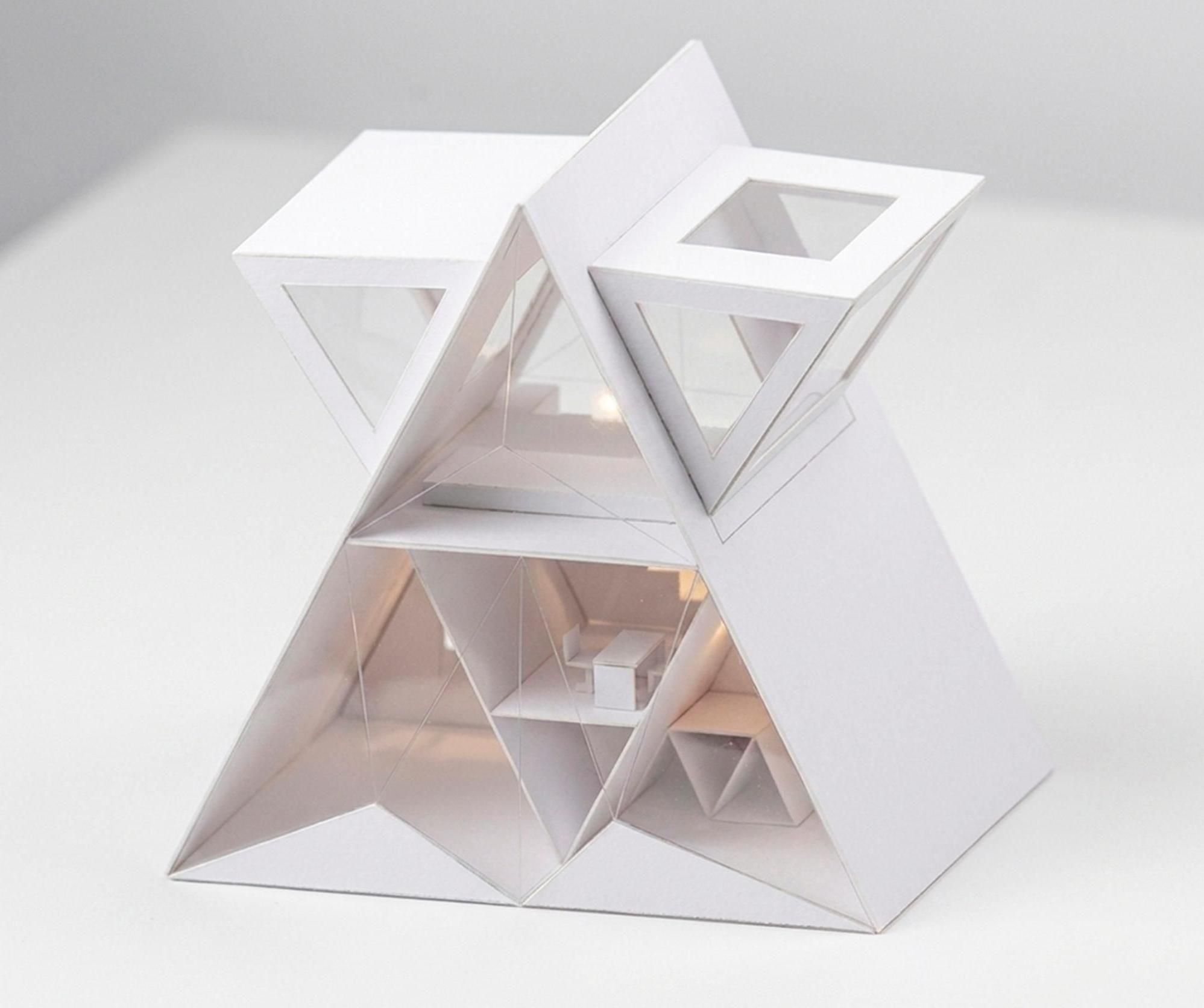 The Tri-Angular - a Portable and Self-Sustaining Folding House