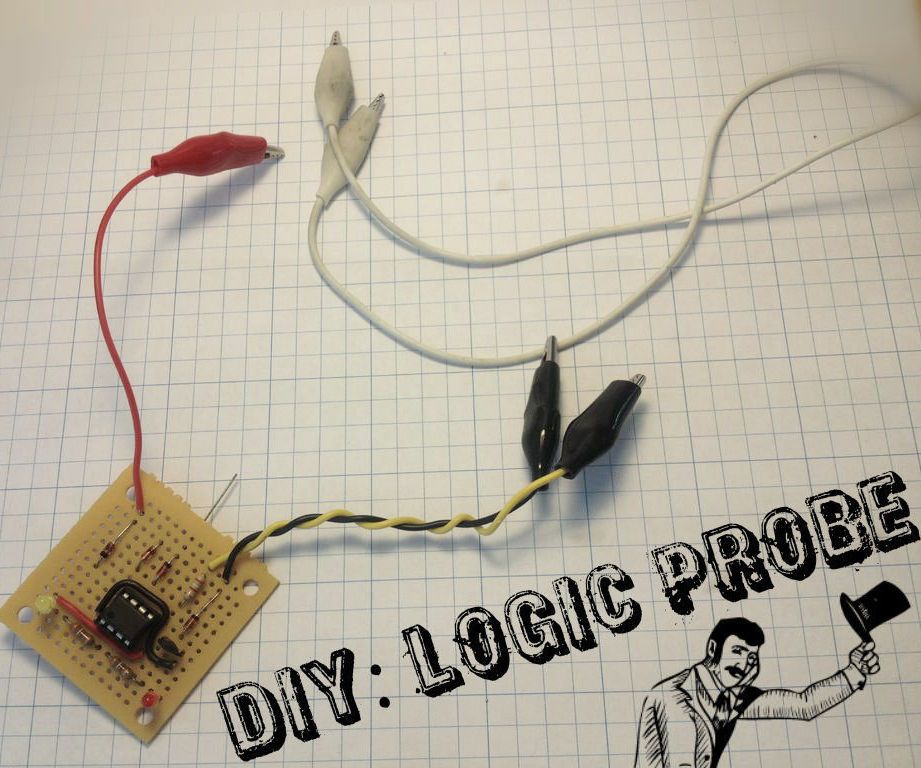Build Your Own Logic Probe on the Cheap Using a 555 Timer!