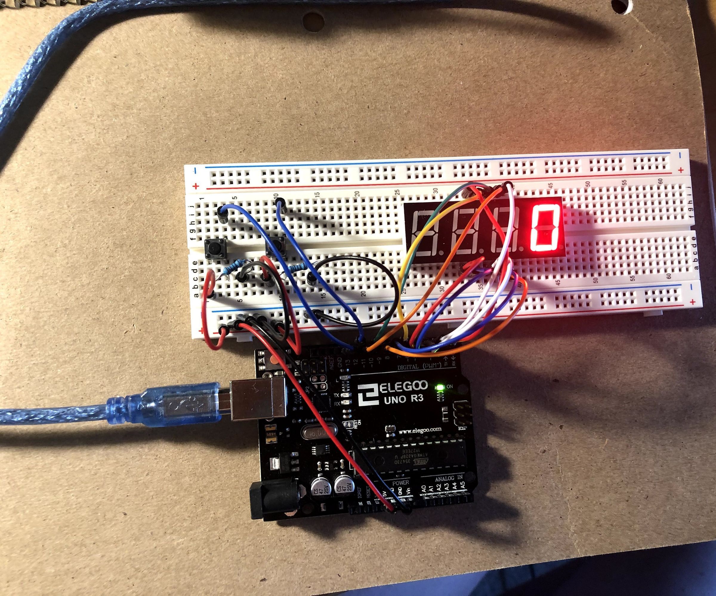 Arduino Minutes Tracker